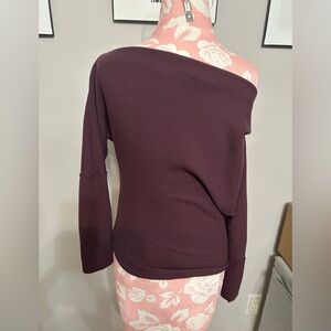 Free people Women's Off-Shoulder Sweater - Purple